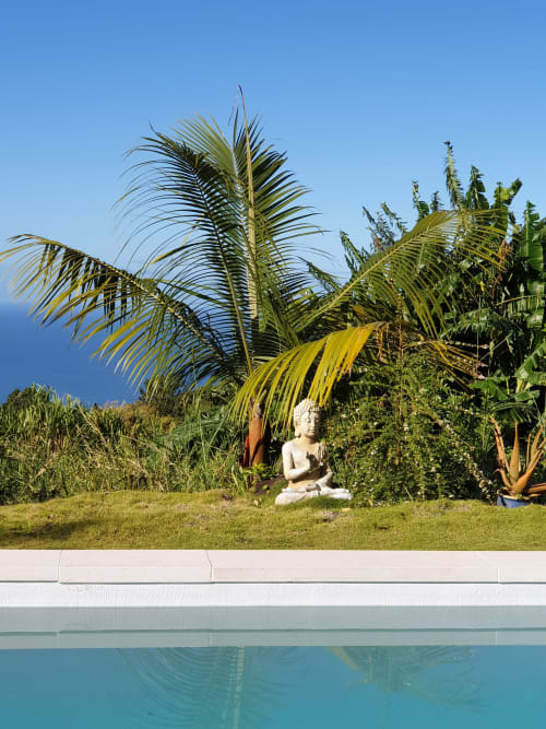 piscine, vue mer ile de la réunion, les coeurs d'amants