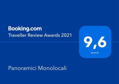 Booking.com 2021 Traveller Review Awards - Panoramici Monolocali, Leuca riceve un voto di 9,6 su 10