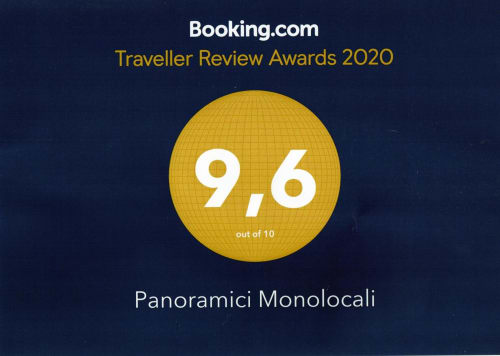 Booking.com Traveller Review Awards 2020: Panoramici Monolocali in Leuca valutati 9,6 su 10