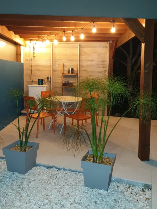 plage piscine, kiosque, les coeurs d'amants