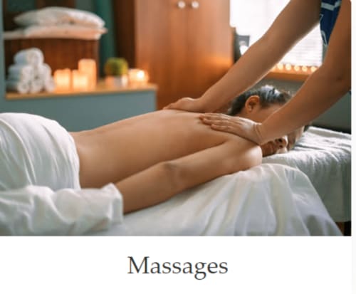 Professionelle Beinmassage im Villa Sigahi Spa in La Croix Valmer, Frankreich