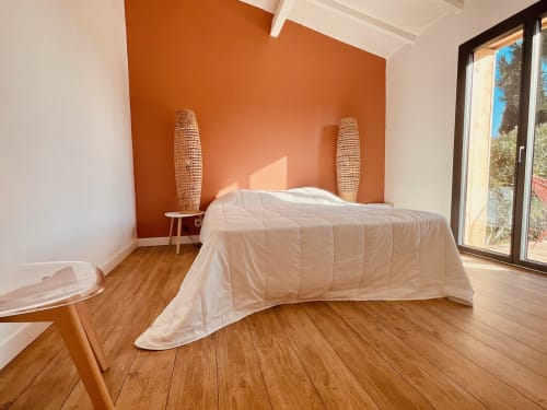 Chambre principale avec accès terrasse, villa Terrazza di Ziteddi