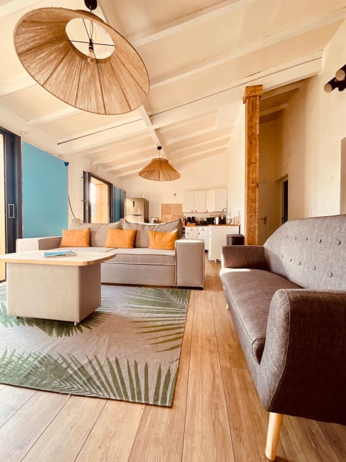 Salon lumineux et décor élégant, villa Terrazza di Ziteddi Porto-Vecchio