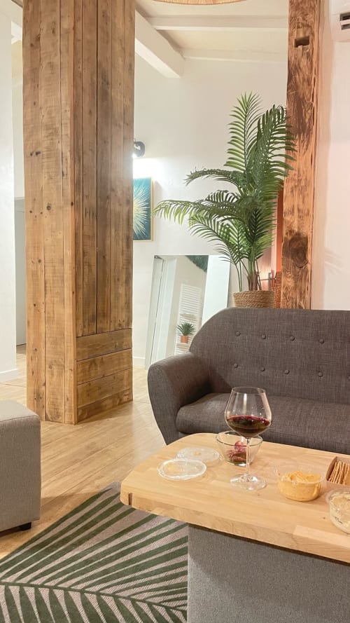 Séjour ouvert sur la terrasse, maison Terrazza di Ziteddi Corse