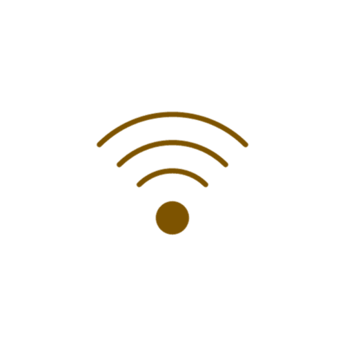 Icono de WiFi del hotel El Paraje del Chef en Laroles Nevada, Granada - símbolo de conectividad inalámbrica