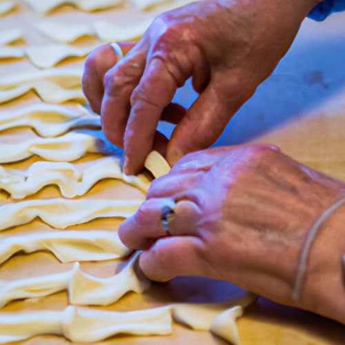 Un piatto di orecchiette, una prelibatezza della cucina salentina