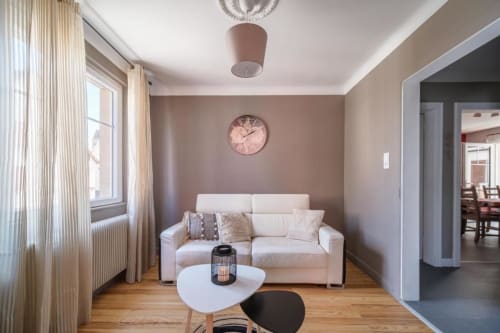 Chambre cosy du gîte Au Vigneron de Sigo à Kaysersberg Vignoble, décor alsacien authentique