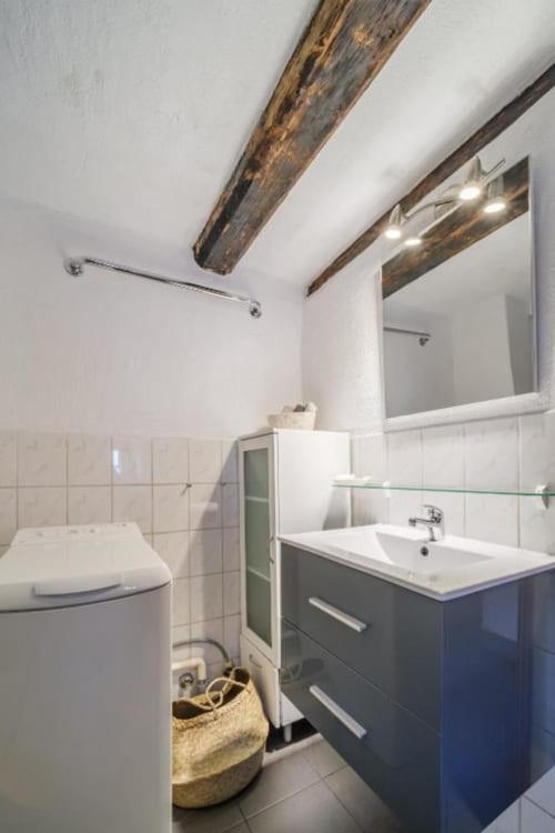 Salle de bain du gîte L’Oriel du Rempart Nord