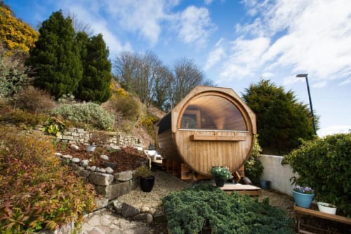 outdoor sauna amazing seaview Inverness