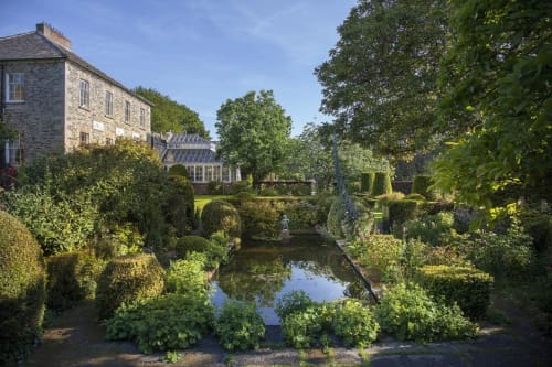 beautiful heritage walled garden