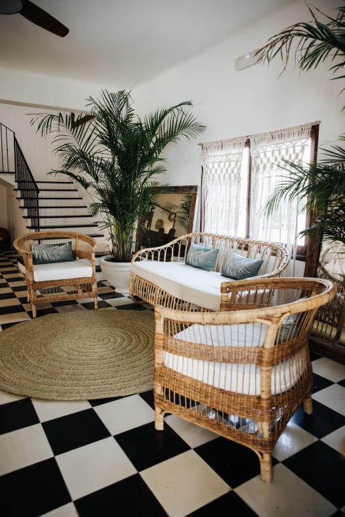 salon accueil welcome   La Bohemia del rio, Ibiza boutique hotel