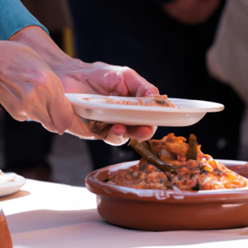 Scatto di un piatto tradizionale pugliese durante un tour gastronomico a Bari.