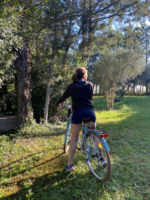 sortie à vélo autour du mas des olivades