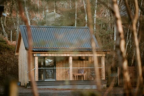 Scottish Highlands, NC500, woodland cabin, self contained, comfortable, well equipped, secluded