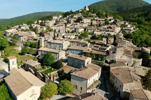 Mirmande : classé "plus beaux villages de France", village perché