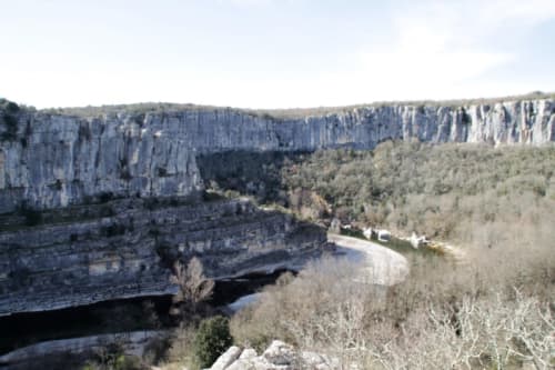 Le cirque de Gens et l'Ardèche
