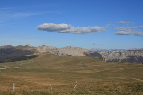 Plateau d'Ambel dans le Vercors