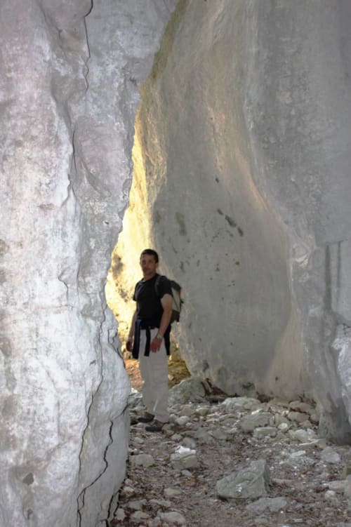 Randonnée dans le canyon des gueulards