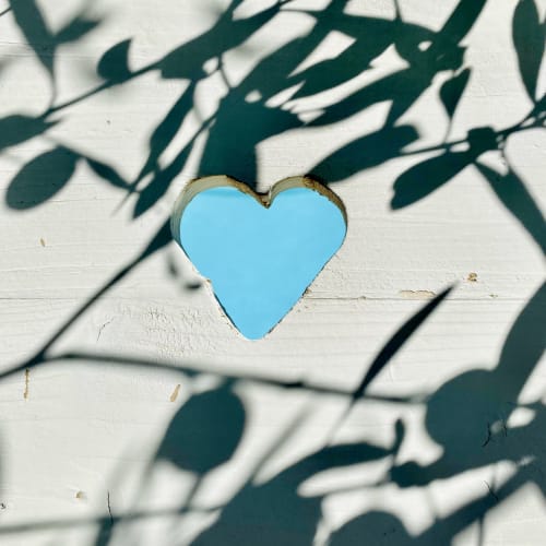 décoration en forme de coeur