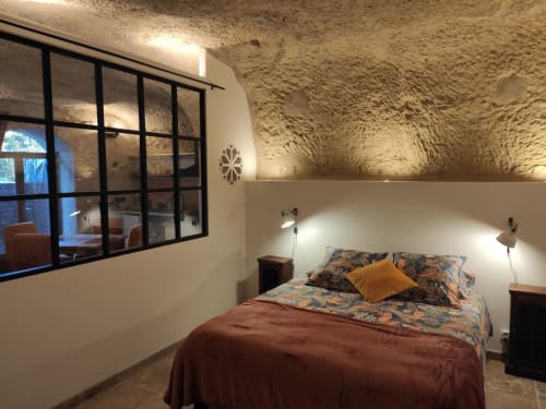 Chambre du gîte le 161 aux Gîtes troglodytiques de la Rochère à Noizay
