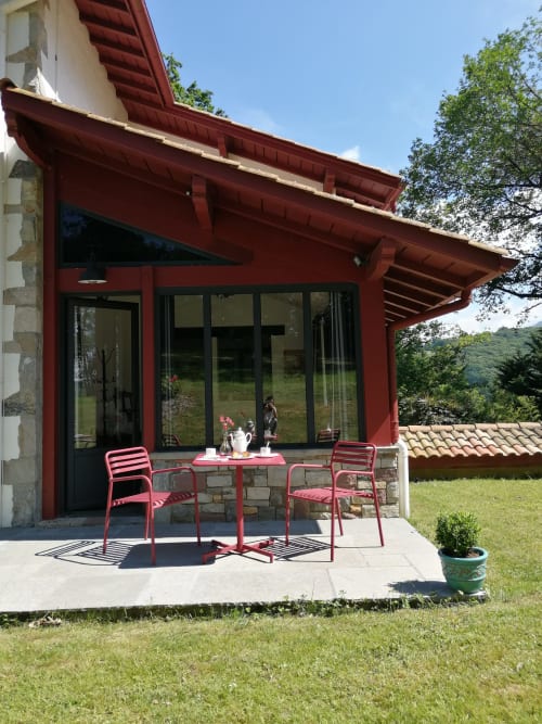 La terrasse de la chambre d'hôtes