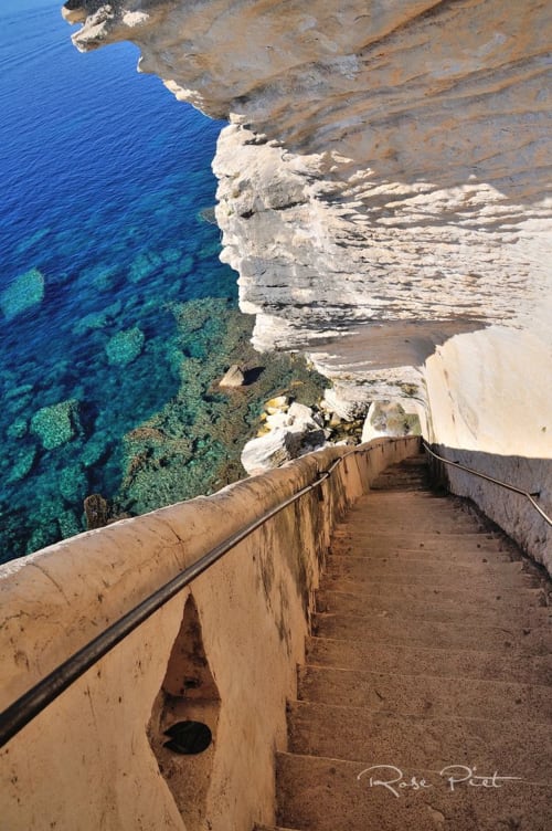 escaliers du roy d aragon  bonifacio , Perla Di Macchia, Bonifacio, Corse-du-Sud