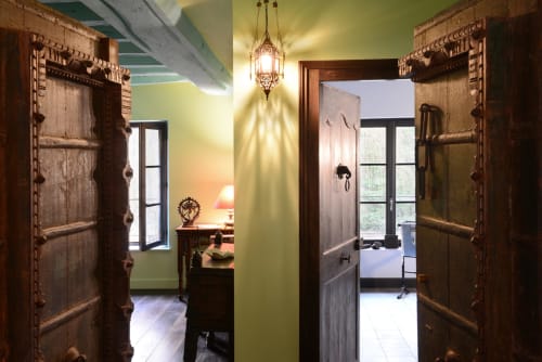 "Entrée Suite junior Pondichérie au Domaine de l'Ocrerie"