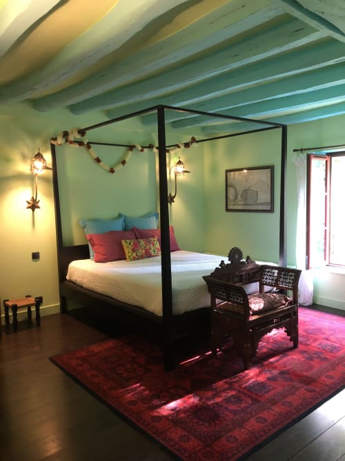 "Chambre Pondichérie ensoleillée au Domaine de l'Ocrerie"