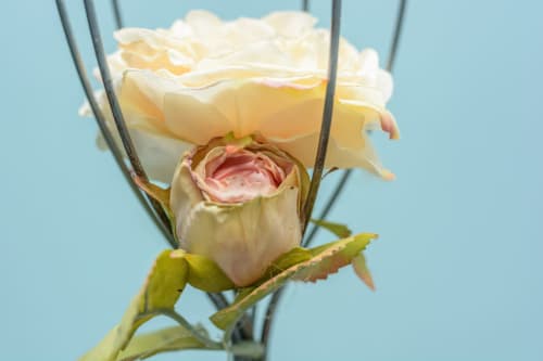 Beaucoup de fleurs en décoration car mon ancien métier était fleuriste
