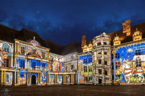 le Moulin de Bacchus chambres d'hôtes spectacle au chateau de blois