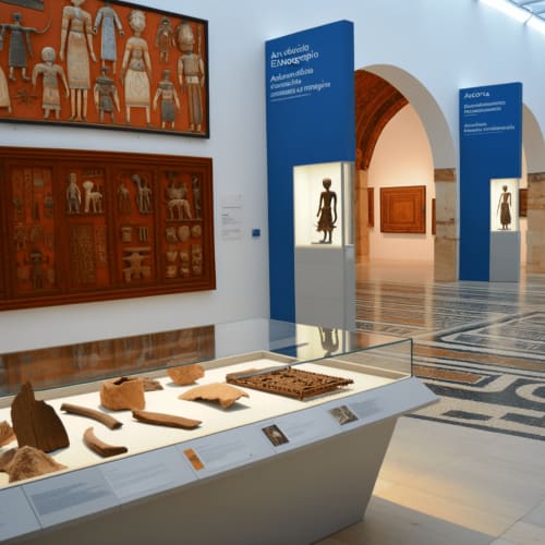 Obras de arte em exibição no Museu de Évora