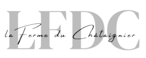 Logo élégant du gîte La Ferme du Châtaignier à Boissy-le-Sec, Essonne près de Paris