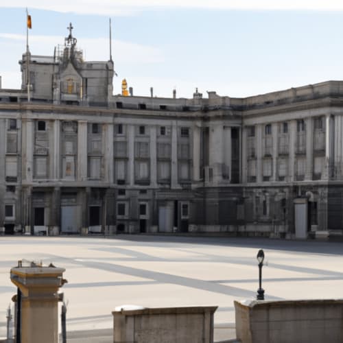 Vista del Palacio Real de Madrid