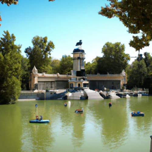 Puerta de entrada al Parque del Retiro