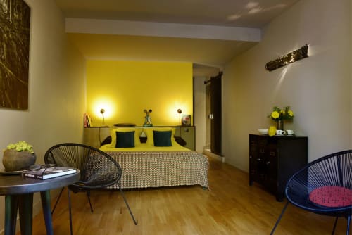 Les/ Illustres YelloWGreY room on ground floor
