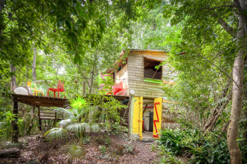 cabane dans les arbres ,ecolodge,pour une robinsonade en guadeloupe en pleine nature tropicale,évasion -gites écologique-gites autonomes_gites grande terre-gites guadeloupe