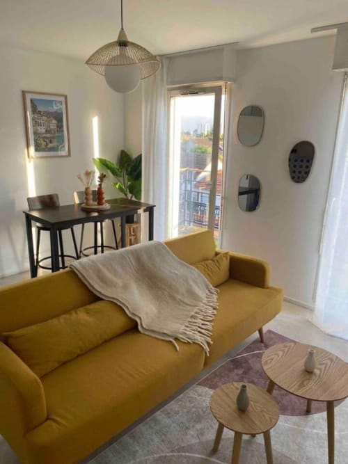 Réservez dans le 95 Montmagny T2 lumineux séjour paris sacré-coeur 3 personnes balcon jo