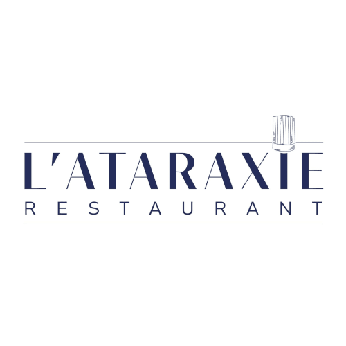 L'Ataraxie Restaurant logo for Domaine de l'Ocrerie bed and breakfast in Pourrain, France