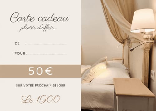 Carte Cadeau de 50€