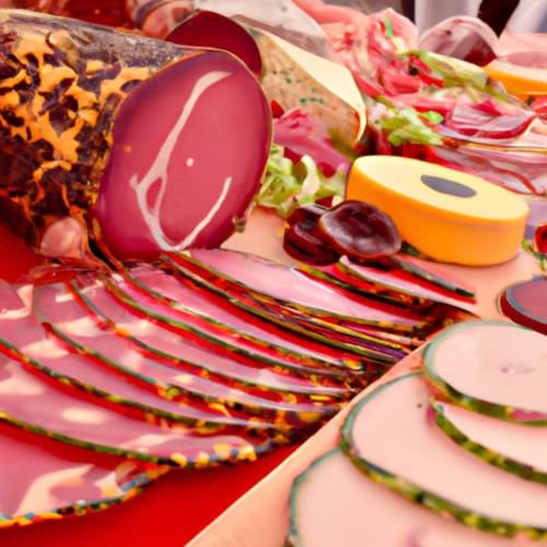 Une photo d'une assiette de spécialités provençales