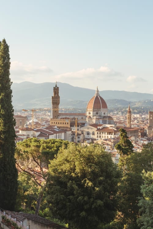 Cattedrale Santa Maria del Fiore, Firenze, da Villa Bardini