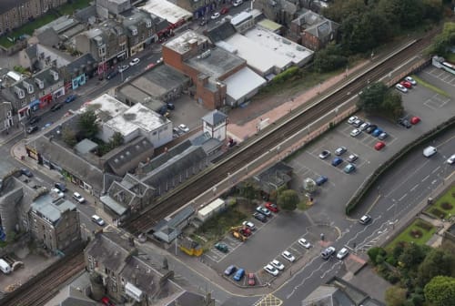 Train Station at Ashley House Bed And Breakfast, Broughty Ferry, Dundee. We are Just along The Main Road. 