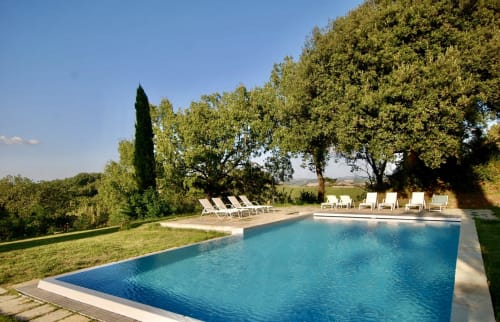 Panoramic swimming pool in rural Tuscany 