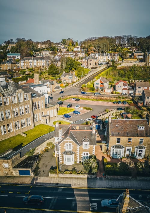 Ashley House Guest House, Broughty Ferry, Dundee. Car Park 