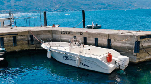 
Holiday apartment with boat mooring, Lake Garda, Campione del Garda
