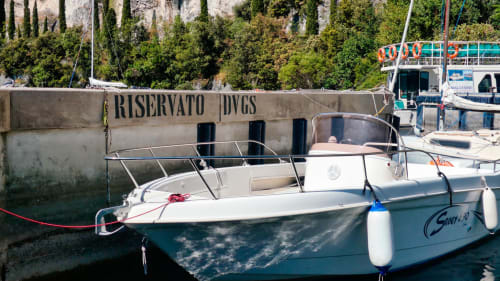 
Holiday apartment with boat mooring, Lake Garda, Campione del Garda