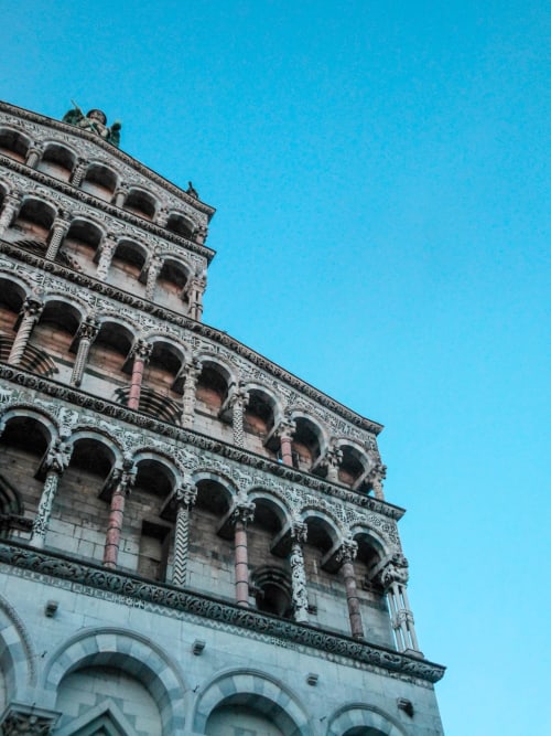 Facciata del Duomo di Lucca