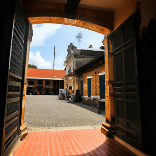 Colonial architecture of Colombo Fort with a historical charm