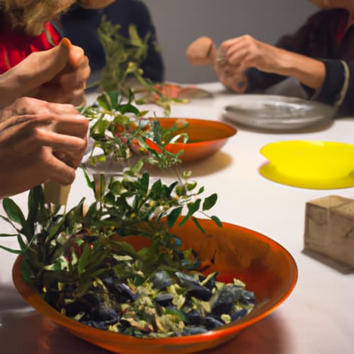 Un'immagine di una lezione di cucina tradizionale ligure