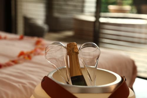 Champagne dans le Cottage